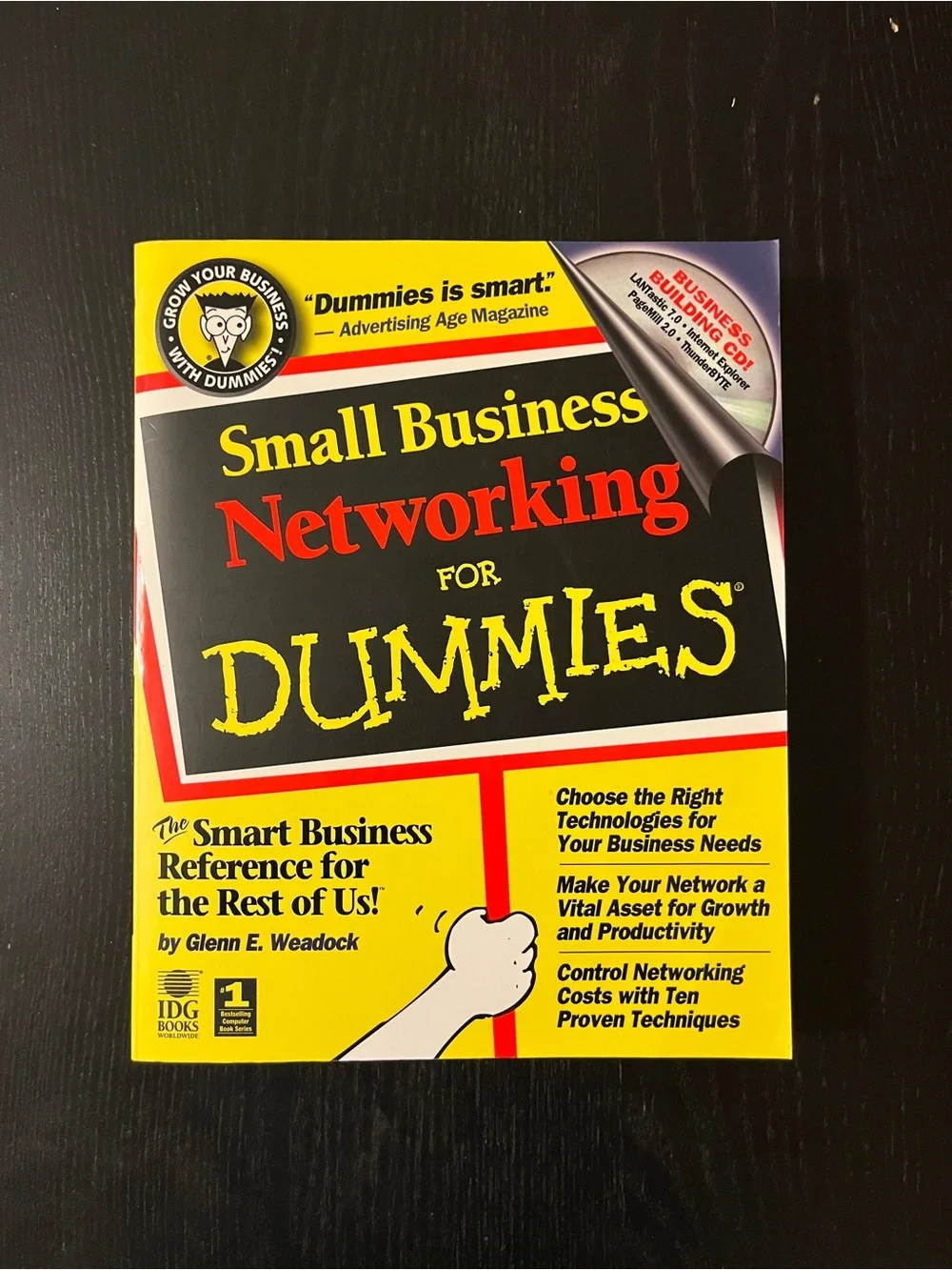 (Original $24.99) Small Business Networking For Dummies Book CD ISBN 0764502891
